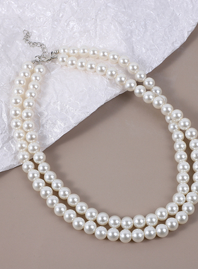 时尚双层搭配网红优雅装饰