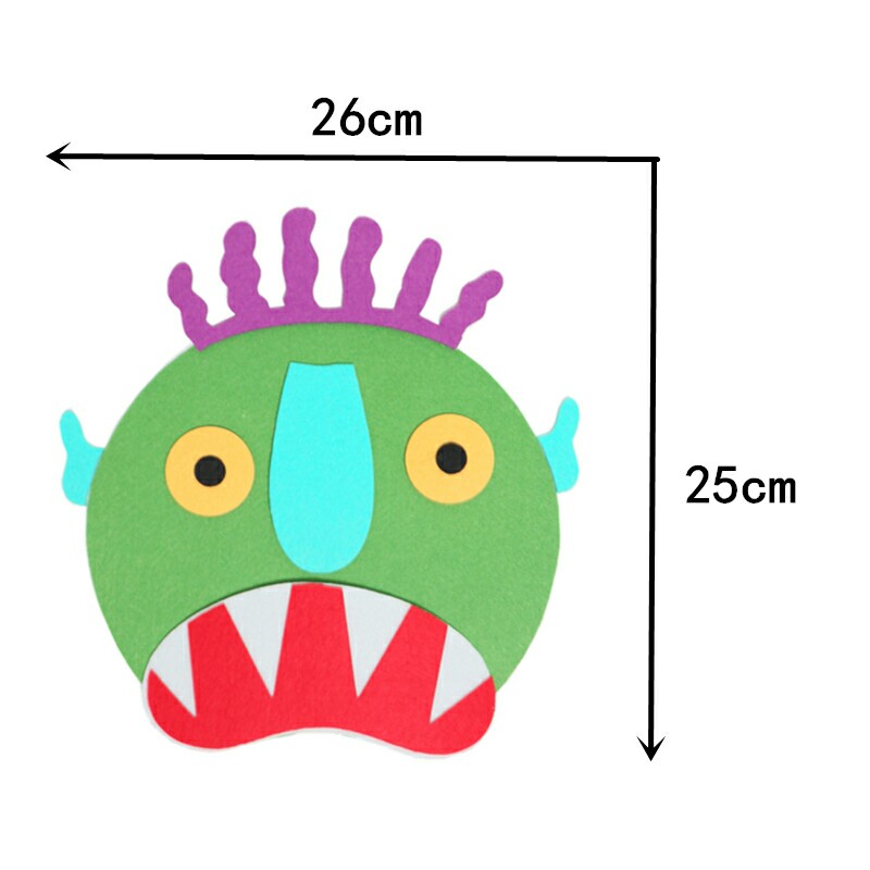 Go away big green monster走开绿色怪物拓展教具绘本围裙教具 - 图2