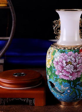 传承手工艺品商务风馈赠景泰蓝