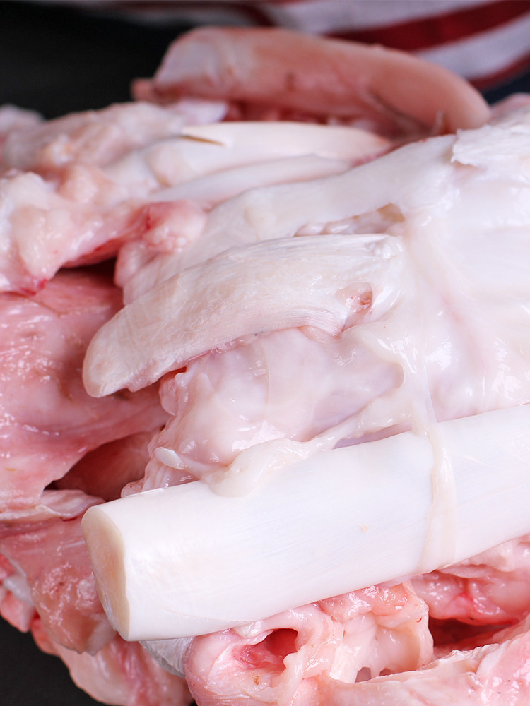 牛蹄筋1斤生鲜牛筋筋头巴脑牛肉筋新鲜国产商用牛肉踝骨筋