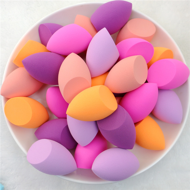 10个装美妆蛋微暇三切面化妆海绵粉扑不吃粉超软蛋隔离脸部尖头 - 图2