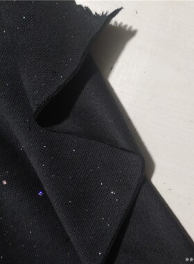 diy纯棉针织加厚白色卫衣布料