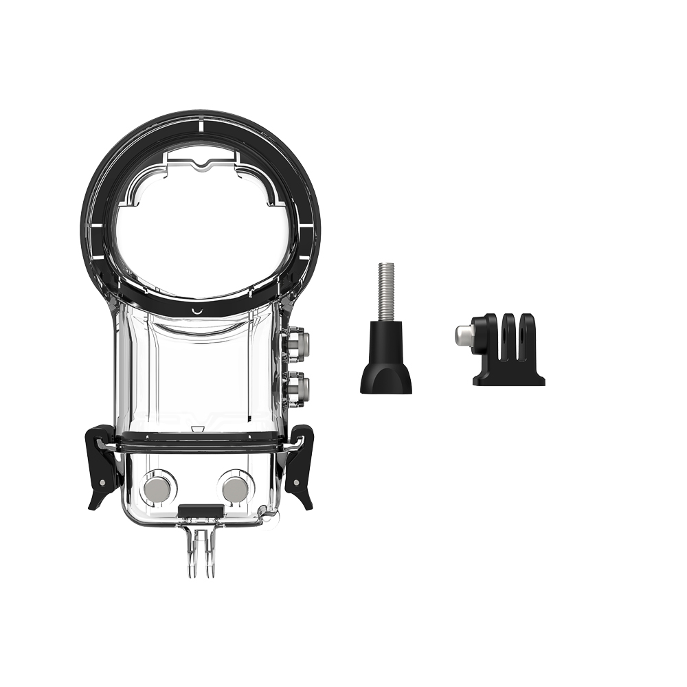 适用影石Insta360ONE X2 防水壳全景相机冲浪360x3潜水保护壳配件