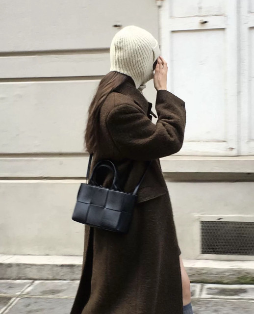 现货overtake韩国东大门2025秋冬新款女装时尚百搭长款羊驼大衣