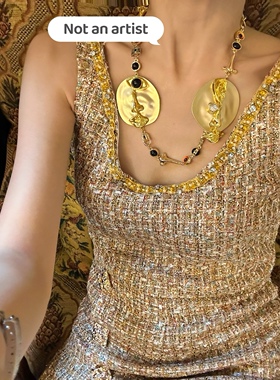 人体艺术五官眼睛鼻子耳朵项链