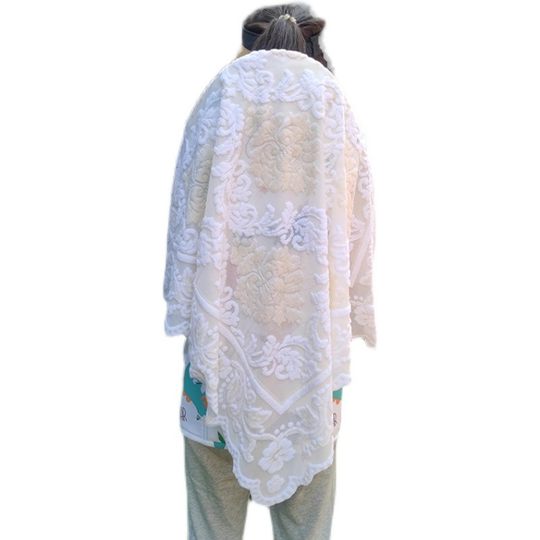 婴儿出门防风盖巾盖毯纱巾罩巾宝宝防晒防尘多用途盖头薄款夏季