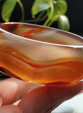 天然巴西玛瑙手镯包邮