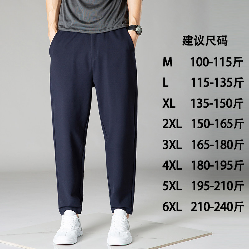 运动哈伦裤男宽松弹力舒适简约小脚平口藏蓝色前排拉链百搭休闲裤,淘宝优惠券,粉丝福利购,淘宝优惠卷