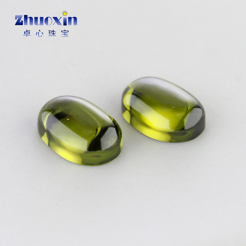 橄榄绿锆椭圆形平底素面裸石 合成锆橄榄色蛋形蛋面光面饰品戒面,淘宝优惠券,粉丝福利购,淘宝优惠卷