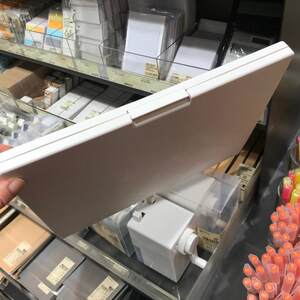 包邮正品 无印良品MUJI 写字夹板连储物盒附收纳记录夹板