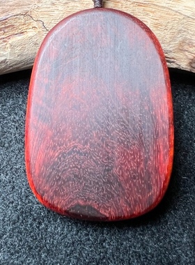 小叶紫檀鸡吊坠红木挂件