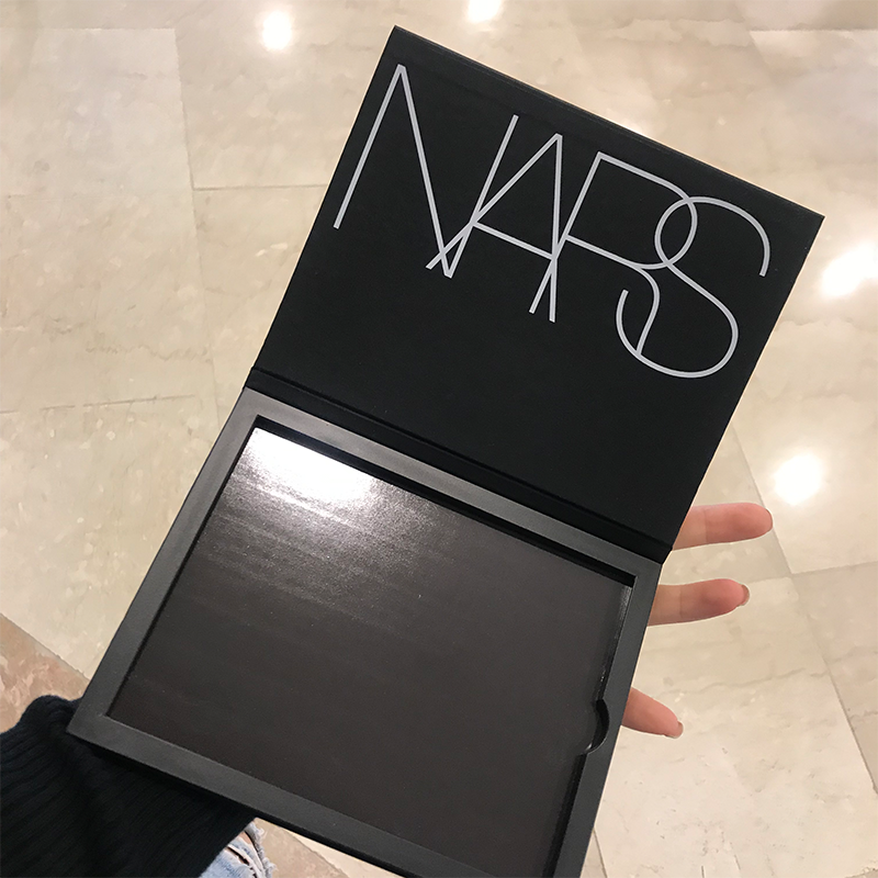 【要等】NARS 吸铁空盘 彩妆腮红高光修容收纳空吸铁彩妆盘 大小 - 图0