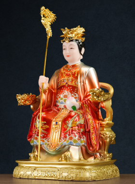 玉帝王母神像玉皇大帝像体汉白玉王母娘娘摆件老天爷家用供奉佛像