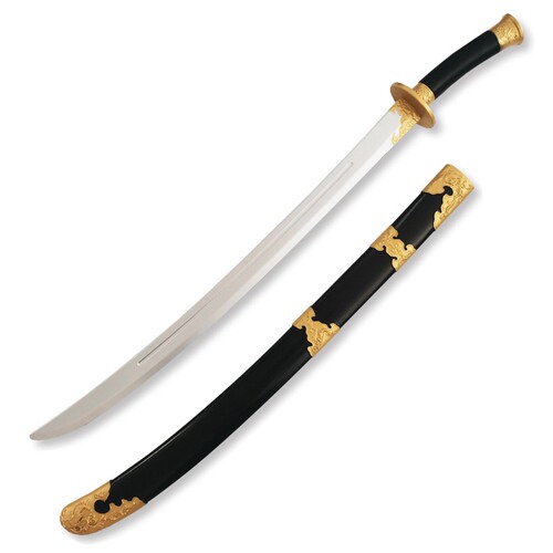 PU软胶大号兵器模型 锦衣卫绣春刀古代汉剑仿古佩剑武器小孩玩具 - 图3