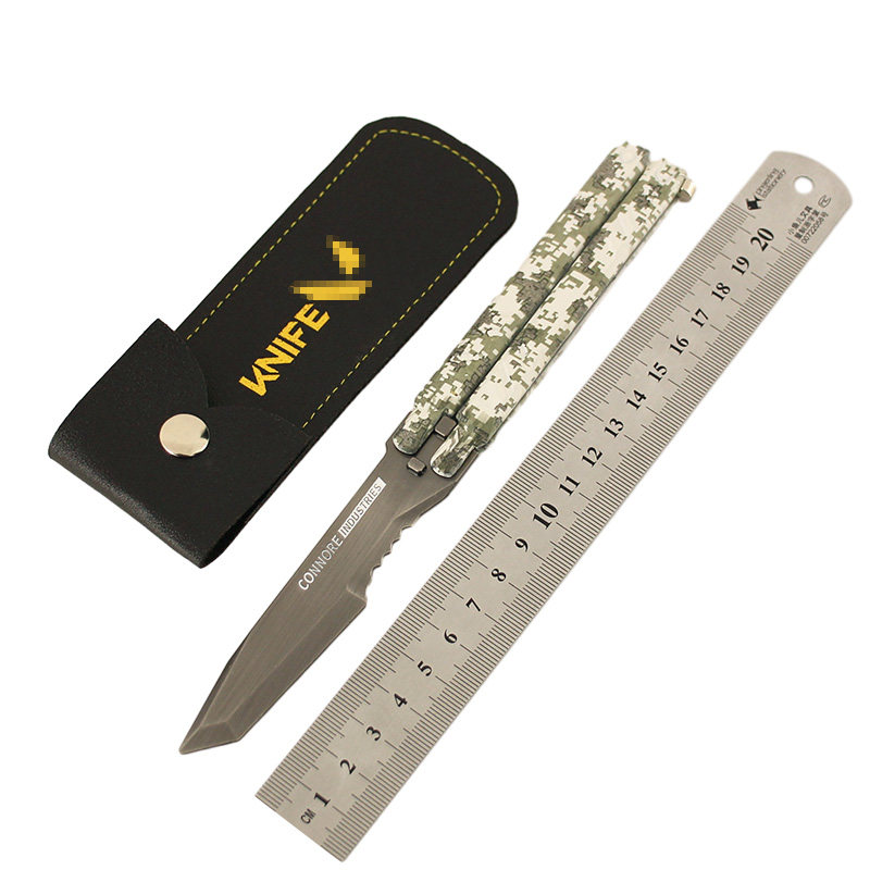 瓦罗兰特周边无畏契约侦察行动先遣队蝴蝶甩刀模型合金玩具未开刃 - 图3