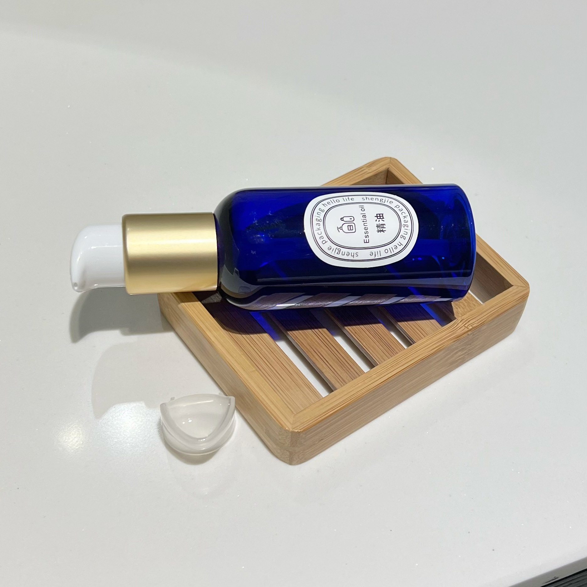 加厚50 100ml蓝色护肤品小样瓶子精华液乳液精油分装塑料空瓶现货,淘宝优惠券,粉丝福利购,淘宝优惠卷