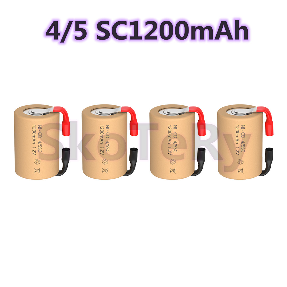 4/5SC1200mAh1.2V高倍率放电5分4SC电动钻动力电池SC-图3