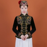 Этнический костюм, демисезонная короткая куртка, этнический стиль