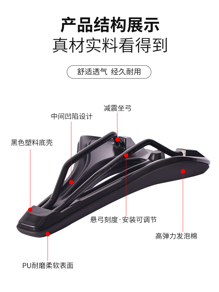 Giant捷安特坐垫TCR公路车自行车APPROACH骑行座垫山地车透气鞍座 - 图2