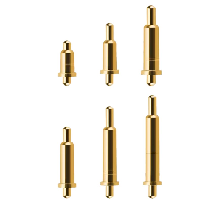 双弹式顶针pogopin弹簧天线双头插针铜针SMT测试针触点插板贴片式 - 图1