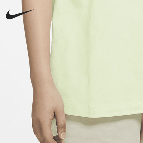 Nike/耐克彩色女子舒适休闲百搭透气圆领宽松运动T恤DH4256-303 - 图2