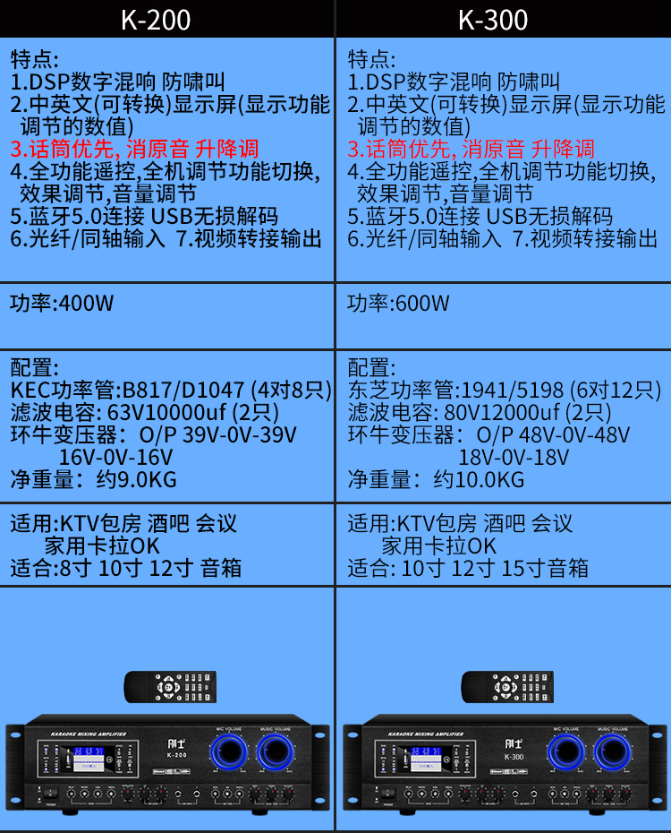 other/其他 603957124556刚士专业KTV2.0AV功放机卡拉OK大功率HIF - 图0