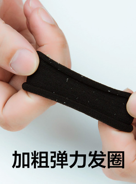 橡皮筋发绳头饰简约黑色电话线