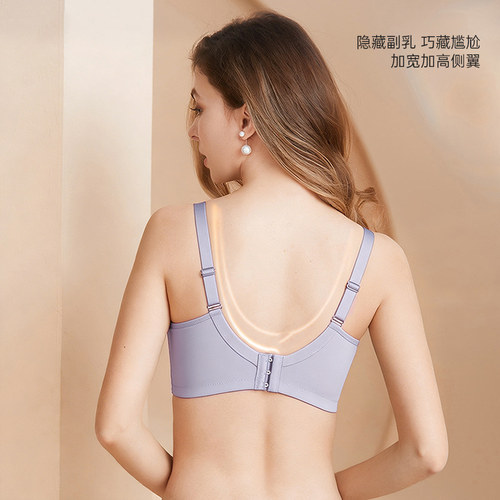 古今内衣女蕾丝抹胸式防走光舒适无钢圈文胸罩内衣 - 图3