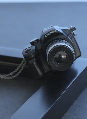 发光发声吊坠挂件小相机项链男女嘻哈复古闪光照相机新疆包邮