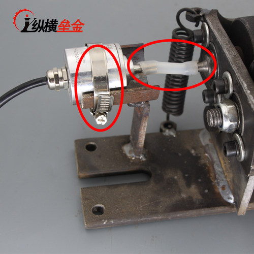 调直机软管连接器记计米器链接软管抱箍编码器钢筋调直机配件包邮 - 图0