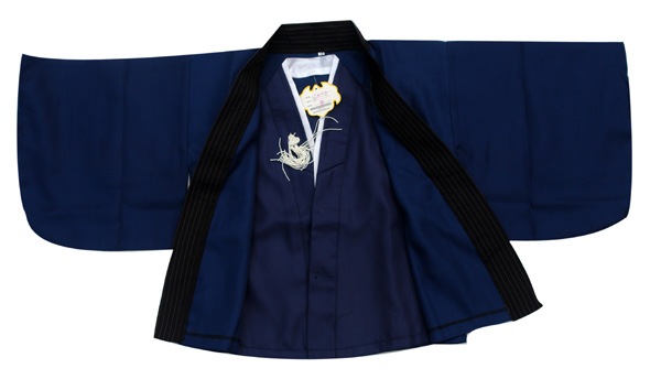男童和服套装长袖日本传统服装六一儿童节表演服儿童演出服武士服-图0