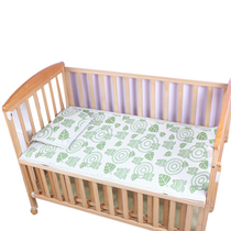 Double Crane New Product Summer Knit Pure Linen Baby Baby Small Bed Cool Mat Pillow Towel Two pieces of low price