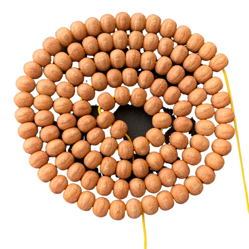 李景亮同款藏式凤眼菩提子108颗佛珠尼泊尔精工打高密高油籽