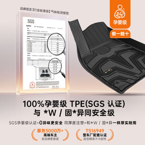 尼罗河全TPE脚垫适用于特斯拉焕新版modelY Model3专用汽车脚垫