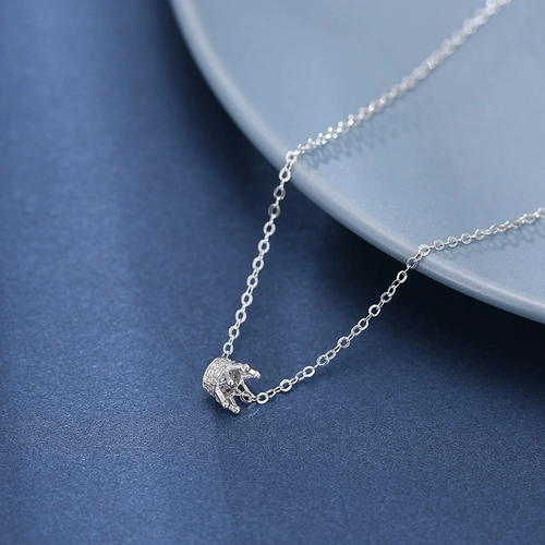 Ожерелье, изысканная ретро корона, модная цепочка до ключиц, серебро 925 пробы, легкий роскошный стиль, простой и элегантный дизайн, подарок на день рождения