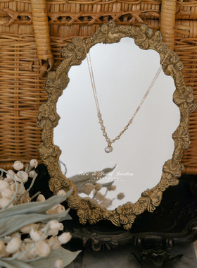 珍珠项链我爱你牛奶超好看淡水