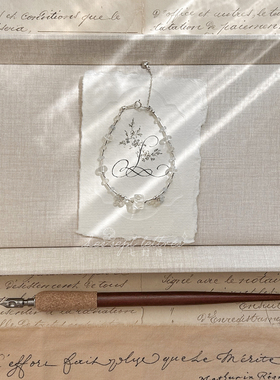 天使光环绝美白水晶海蓝宝项手链