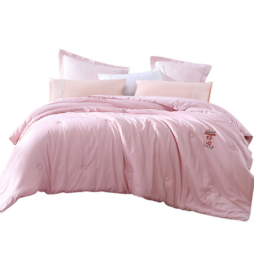 梦洁春秋被全棉四季纯棉大豆纤维被夏凉被空调被双人被芯梦洁家纺 - 图3