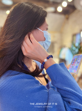 言物女珍珠925纯银ins原创