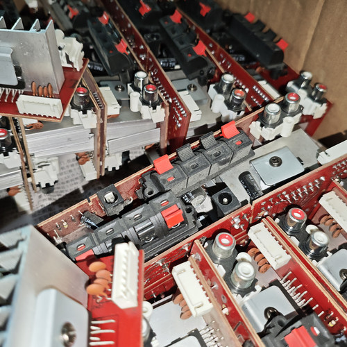 功放拆机件血亏当元件故障二手研究应用维修功放板.带散热 故障板 - 图2