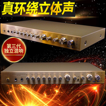 Reverberator Home Microphone reverberation instrumental front stage karaoke effectors Home power amplifier Conference KTV tuning sound K Song