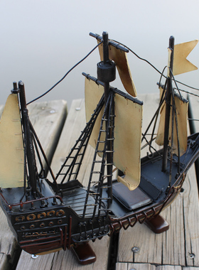 维京人模型复古礼物摆件