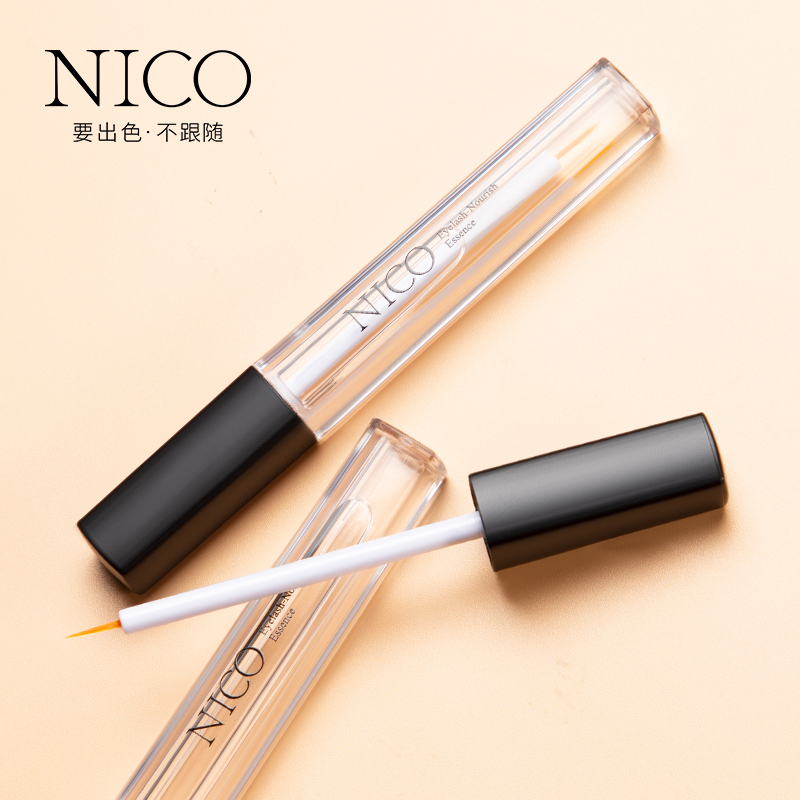 nico旗舰店Nico眼睫毛防水卷翘睫毛增长液纤长滋养眉毛自然生长浓密男女正品3