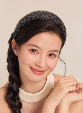 奇美拉小香风宽边大号显脸小发箍