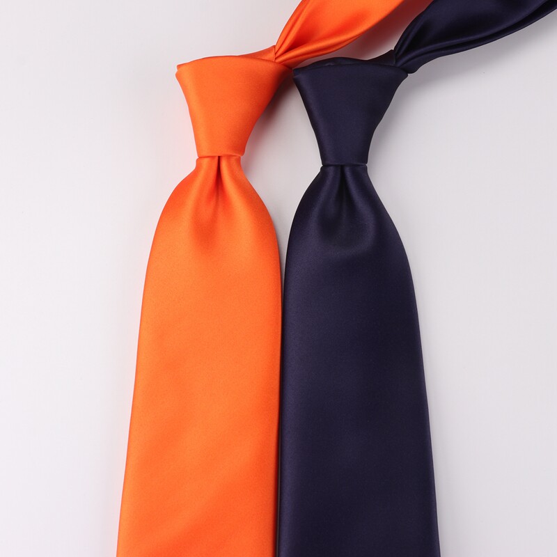 原创设计小鸟橙色鹦鹉男女派对个性文艺创意休闲印花领带生日礼物