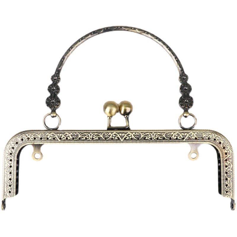 自制小包包配件口金材料18厘米20cm手工diy迷你做零钱包金口方形,淘宝优惠券,粉丝福利购,淘宝优惠卷