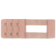Bra adjustment back buckle extra long buckle elastic band underwear extension belt ພິເສດ buckle ແຄບສາມແຖວກ້ວາງສອງ buckles ສີດໍາ