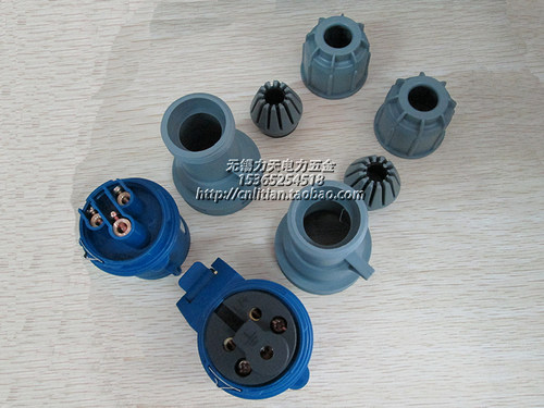 舞美防水航空插头插座工业连接器插头3芯16A公母套装220V 2P+E 6H - 图3
