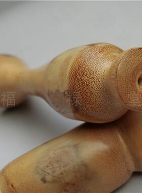 龙血金丝实心竹手把件文玩手玩个性精致竹子竹制品配件精品收藏56