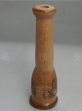 实心竹手把件龙血金丝竹个性创意摆件文玩手玩成品老东西收藏品98